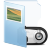 Blue Folder Pictures Icon 48x48 png